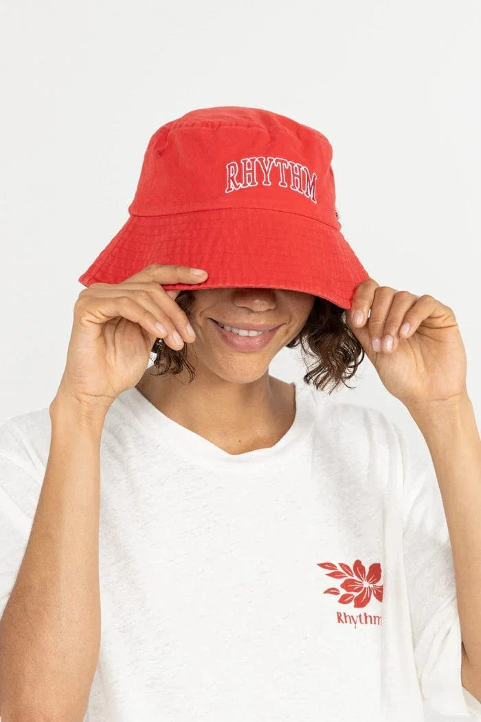 Rhythm Leilani Bucket Hat - Cherry - Image 2