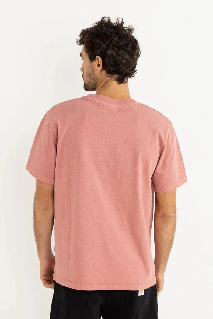 Rhythm Sound Specialist Vintage SS T-Shirt - Dusty Rose - Image 4
