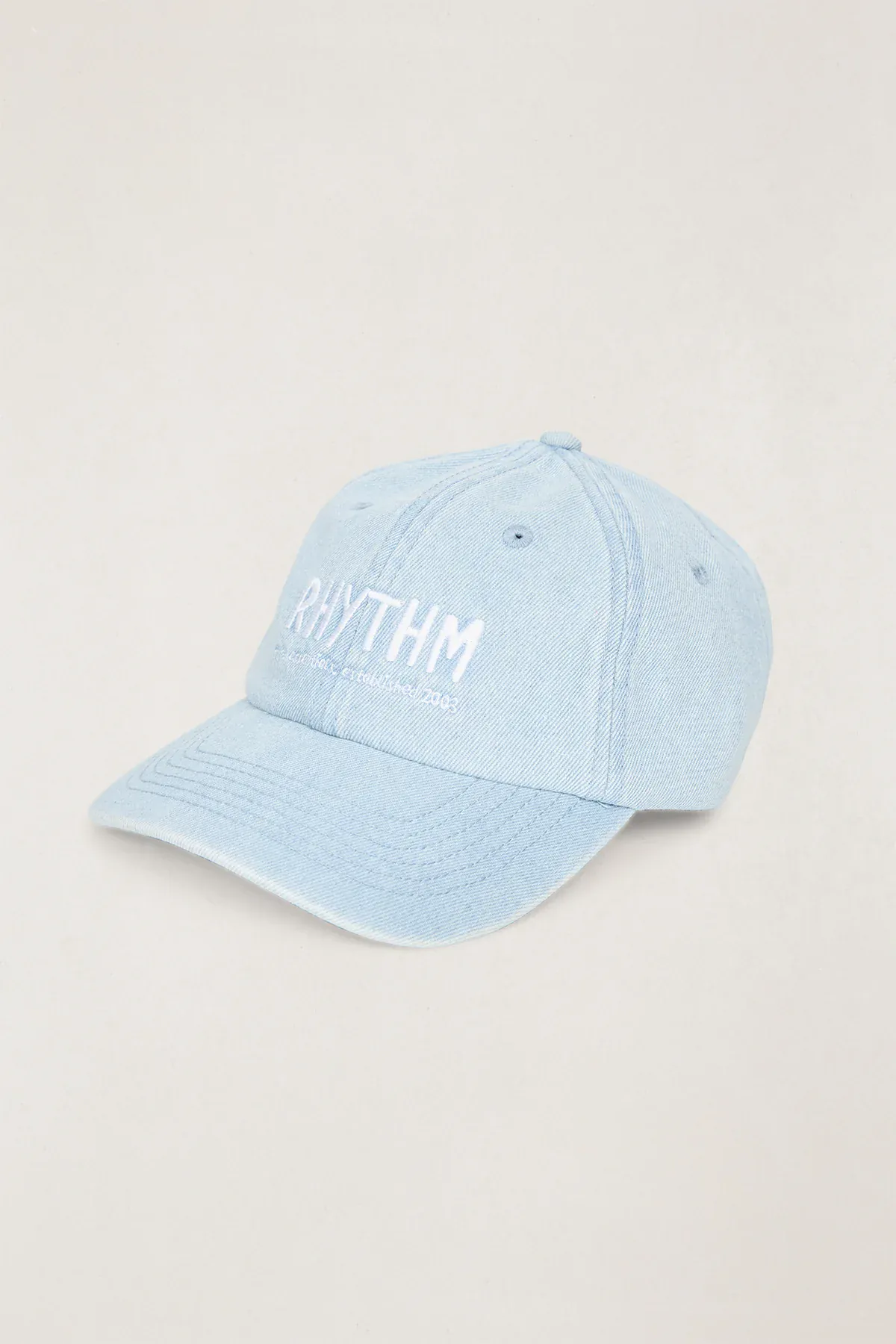 Rhythm Surf Essentials Denim Cap - Light Blue - Image 3