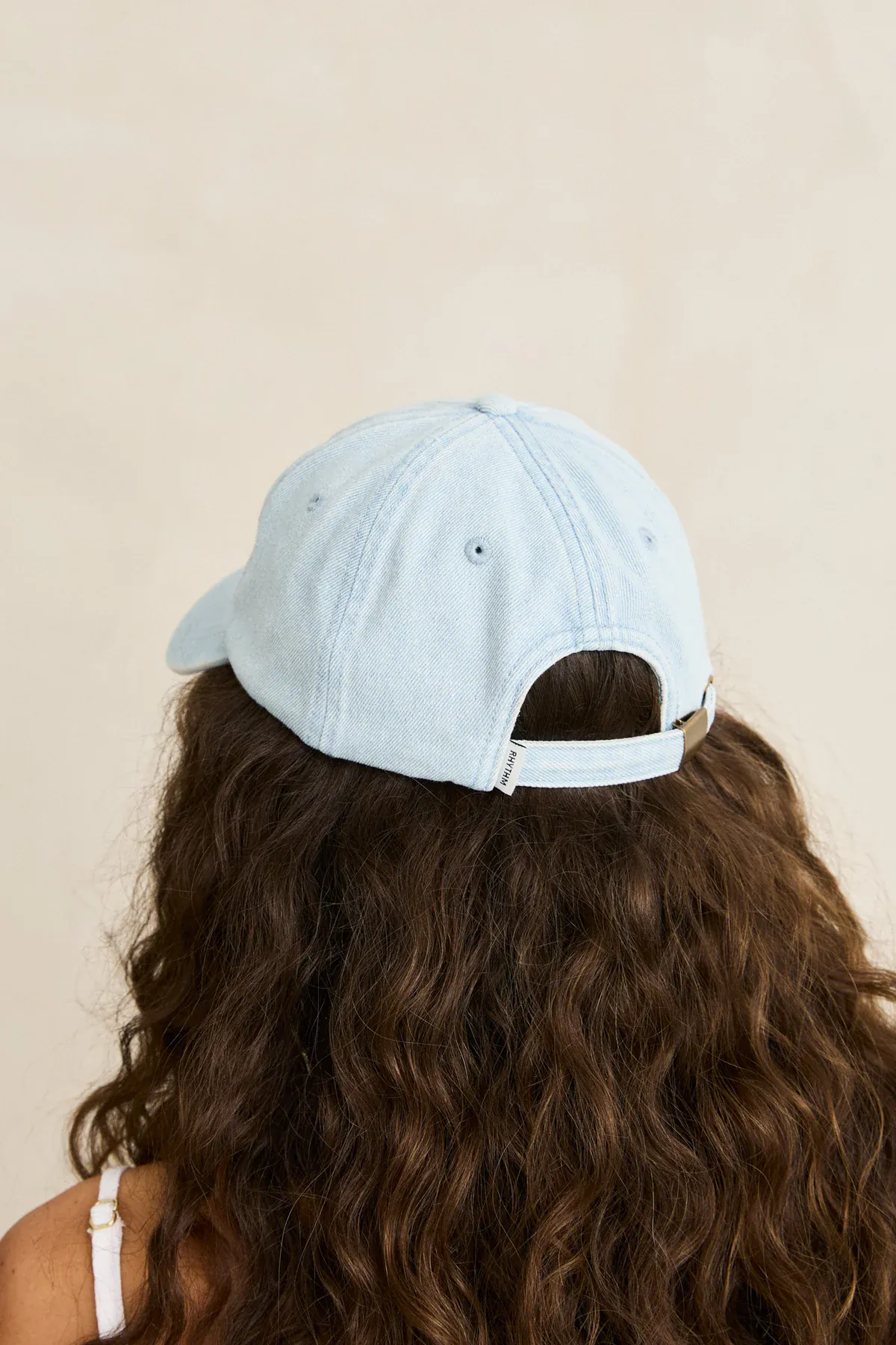 Rhythm Surf Essentials Denim Cap - Light Blue - Image 5