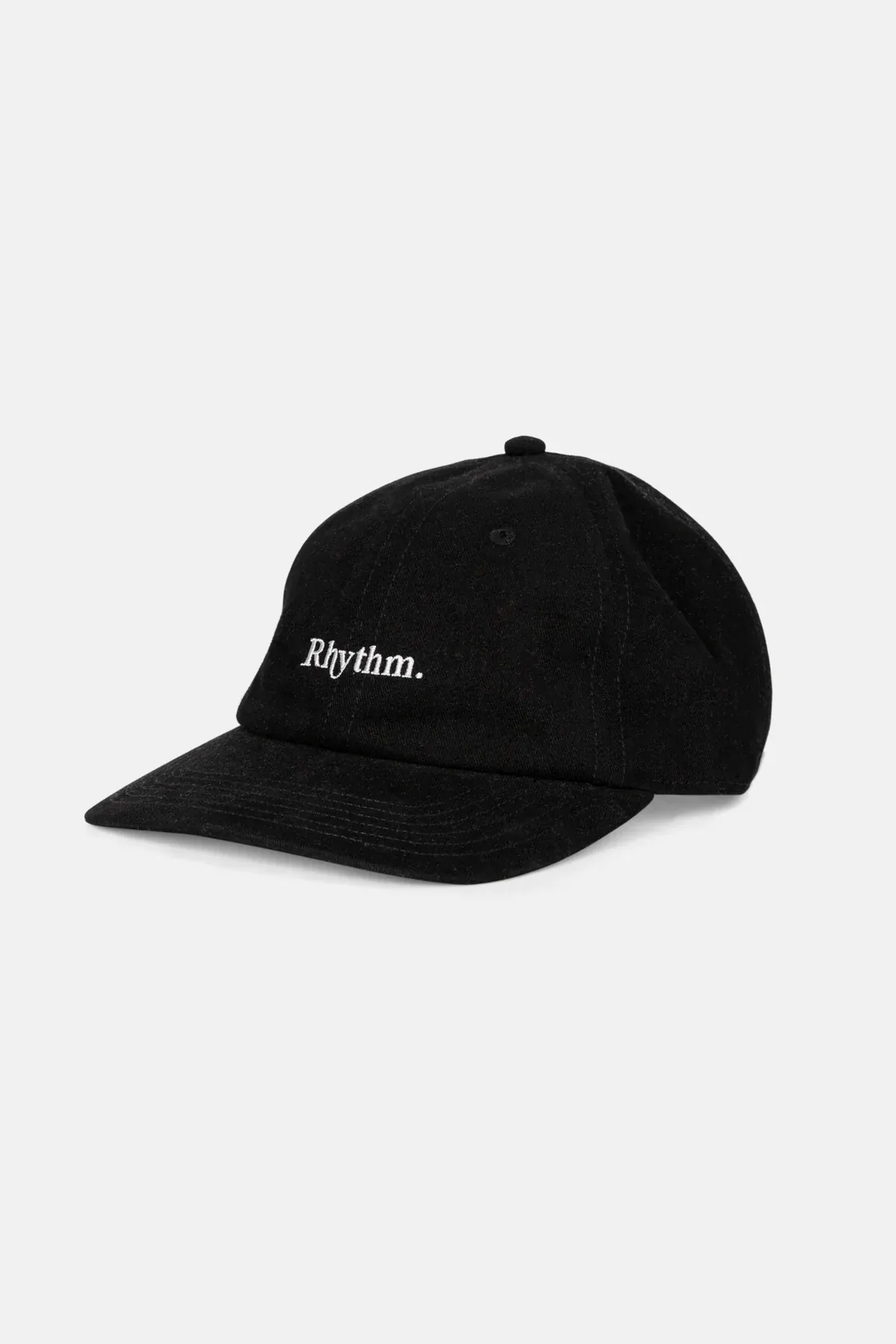 Rhythm Essential Brushed Twill Cap - Black - Image 4