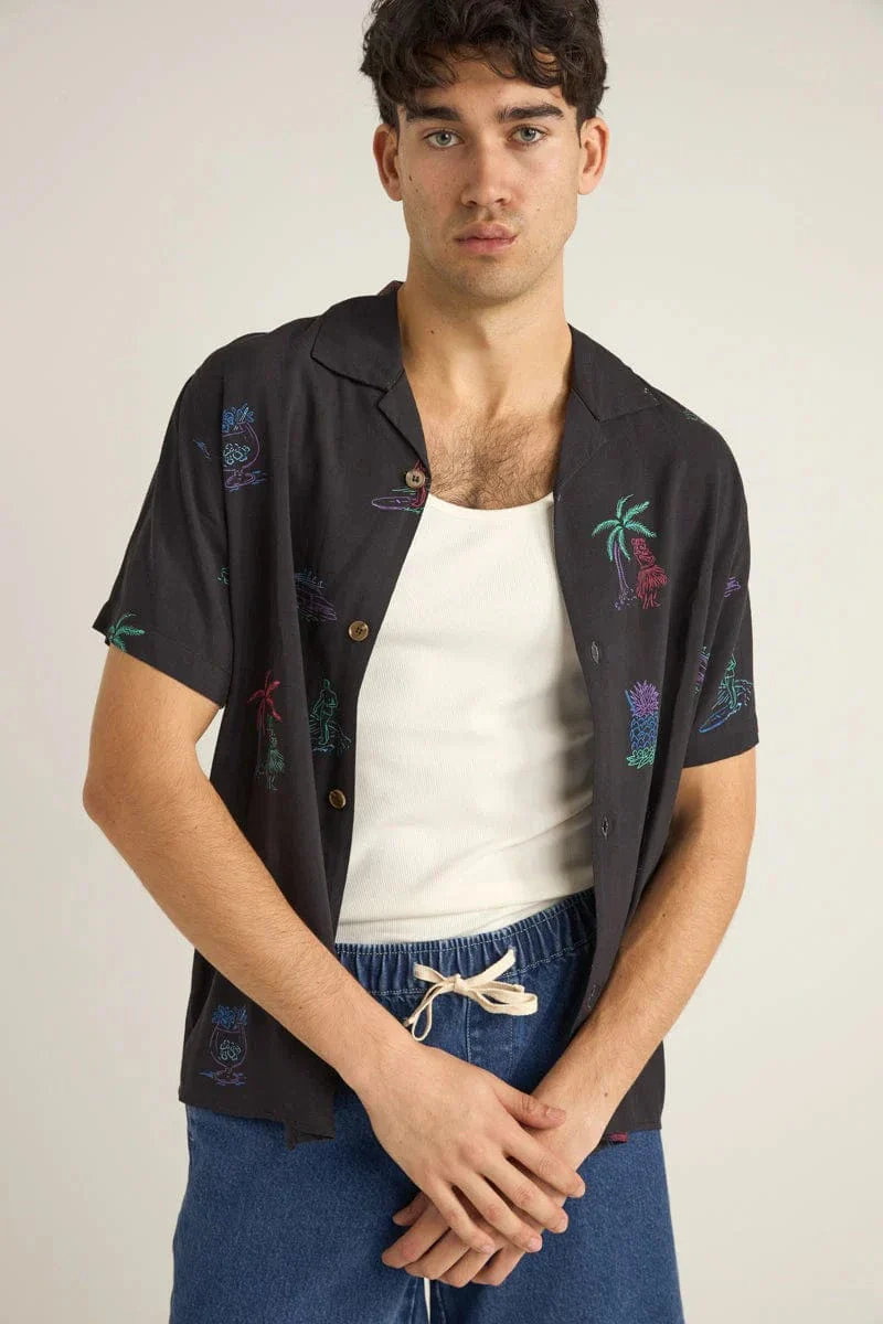 Rhythm Vibes SS Shirt - Black