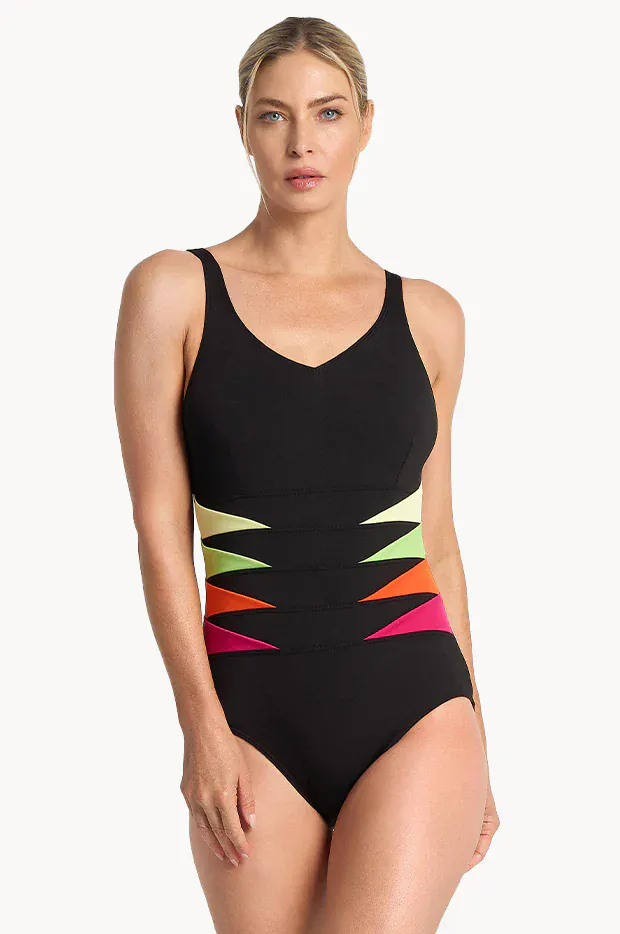 Rozelia Triangle Splice Tank One Piece - Image 2