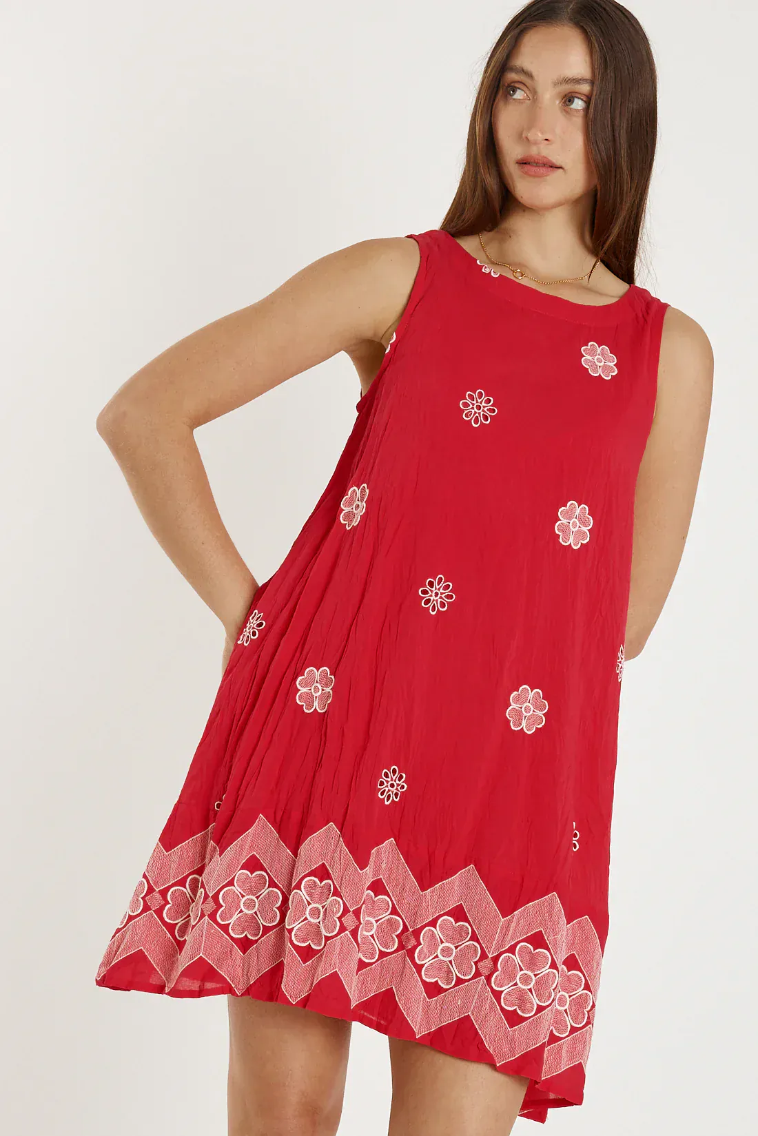 Rubyyaya Ravello Dress Watermelon - Image 3