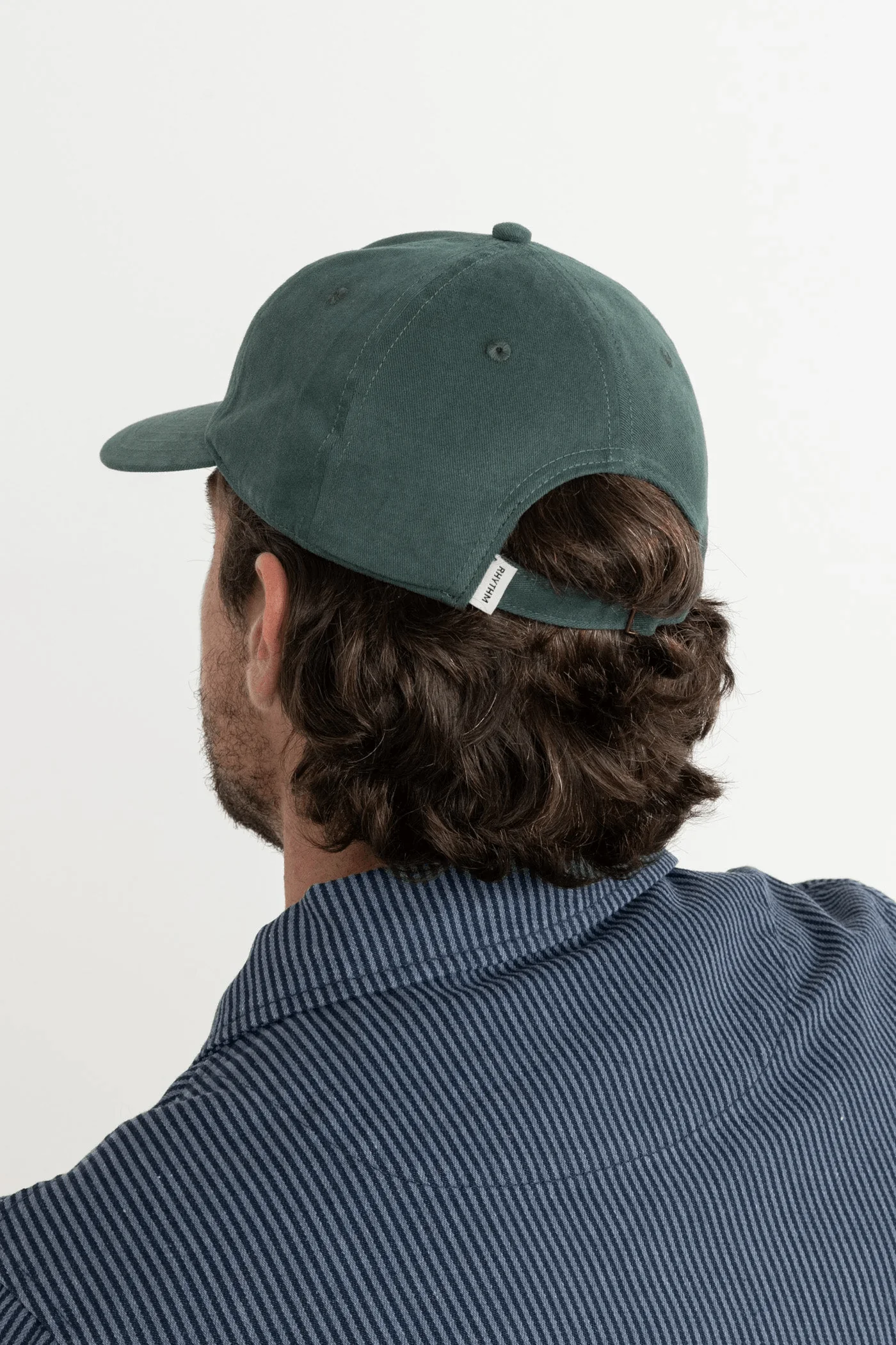 Rhythm Essential Brushed Twill Cap - Green - Image 4