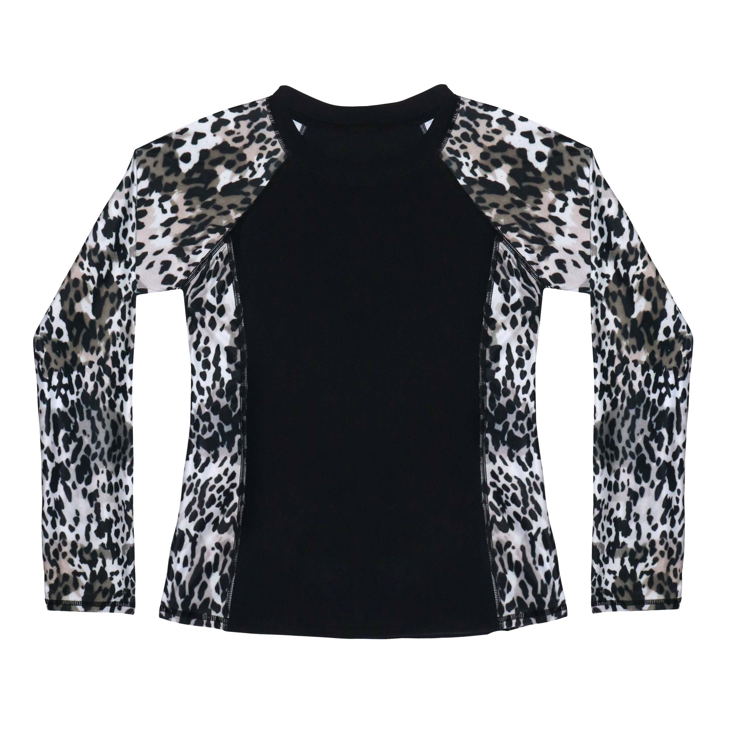 Salty Ink Ladies Long Sleeve Sunvest - Safari - Image 2