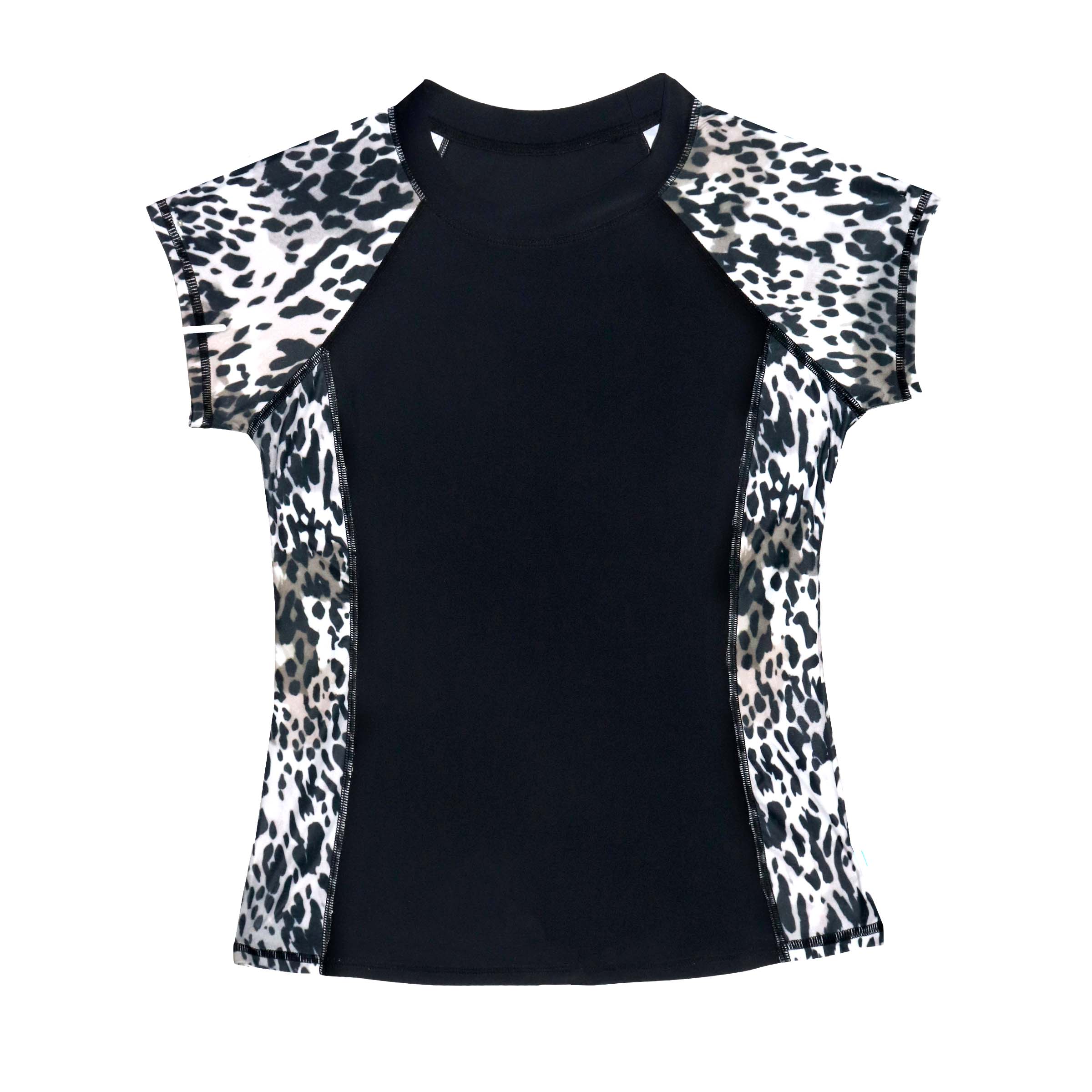 Salty Ink Ladies Short Sleeve Sunvest - Safari - Image 4
