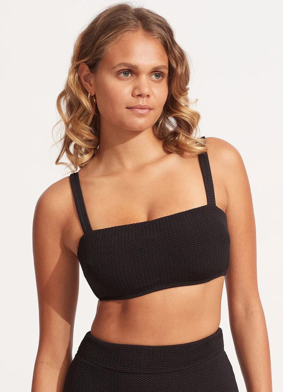 Seafolly Sea Dive DD Tank Bra - Black