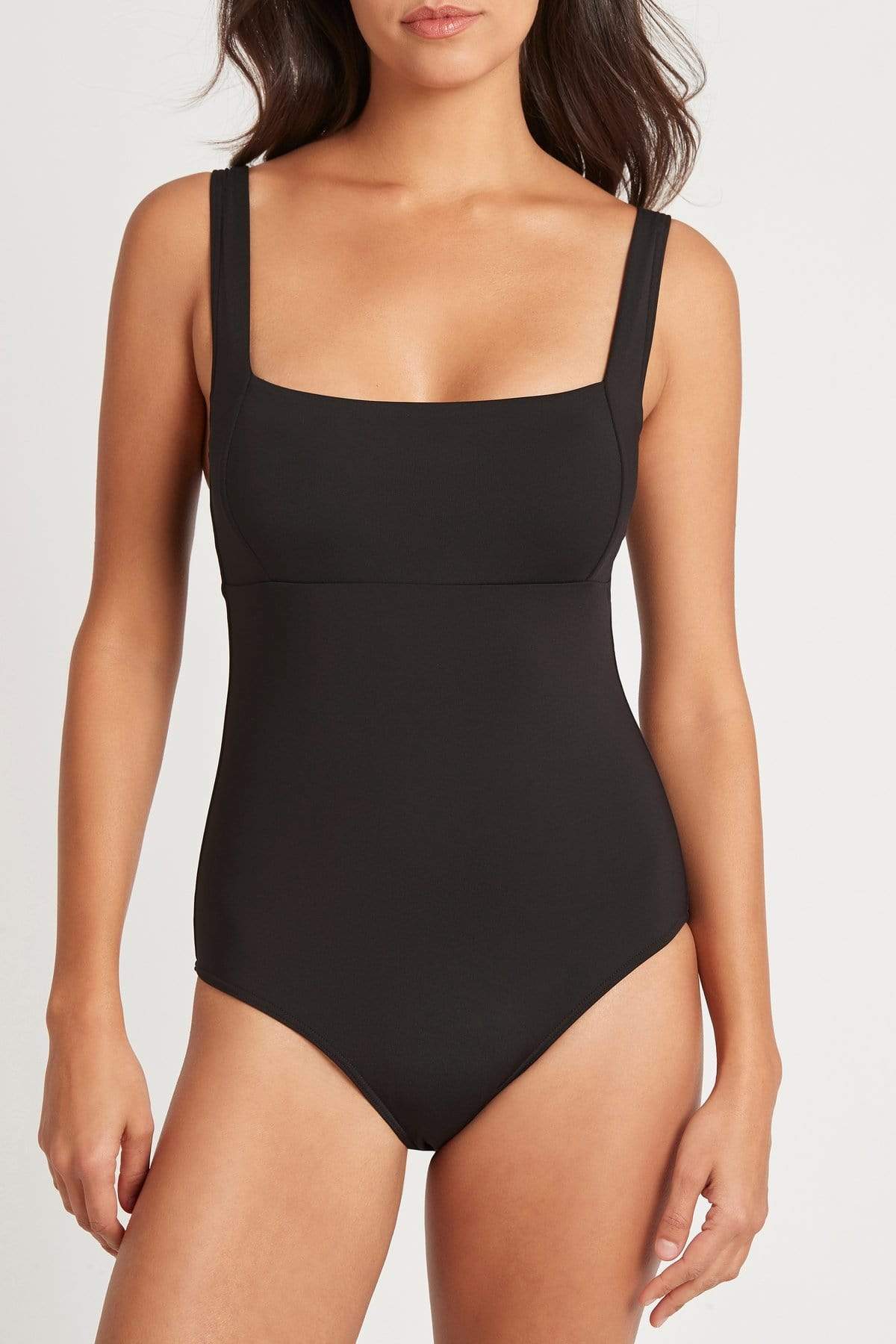 Sea Level Essentials Square Neck One Piece - Image 4