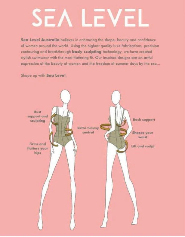 Sea Level Essentials Square Neck One Piece - Image 6