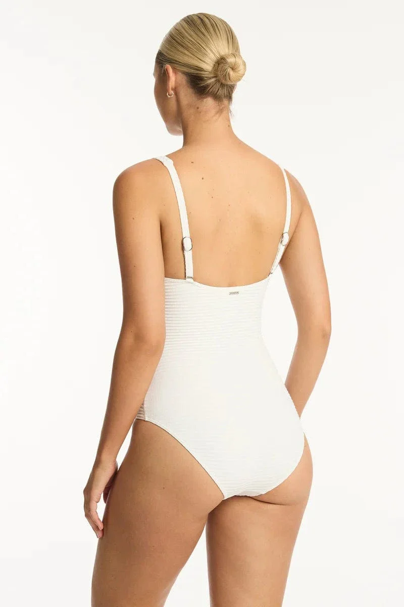 Sea Level Spinnaker Cross Front Multifit One Piece - Image 8