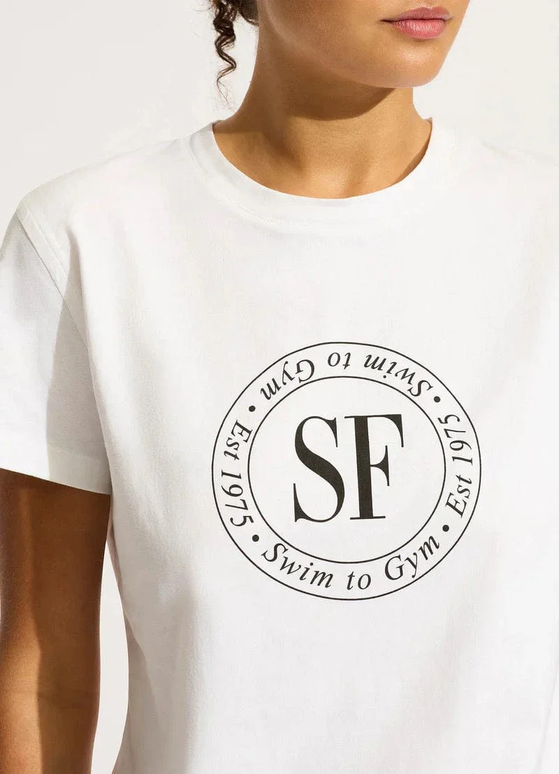 Seafolly 1975 Heritage T-Shirt - White