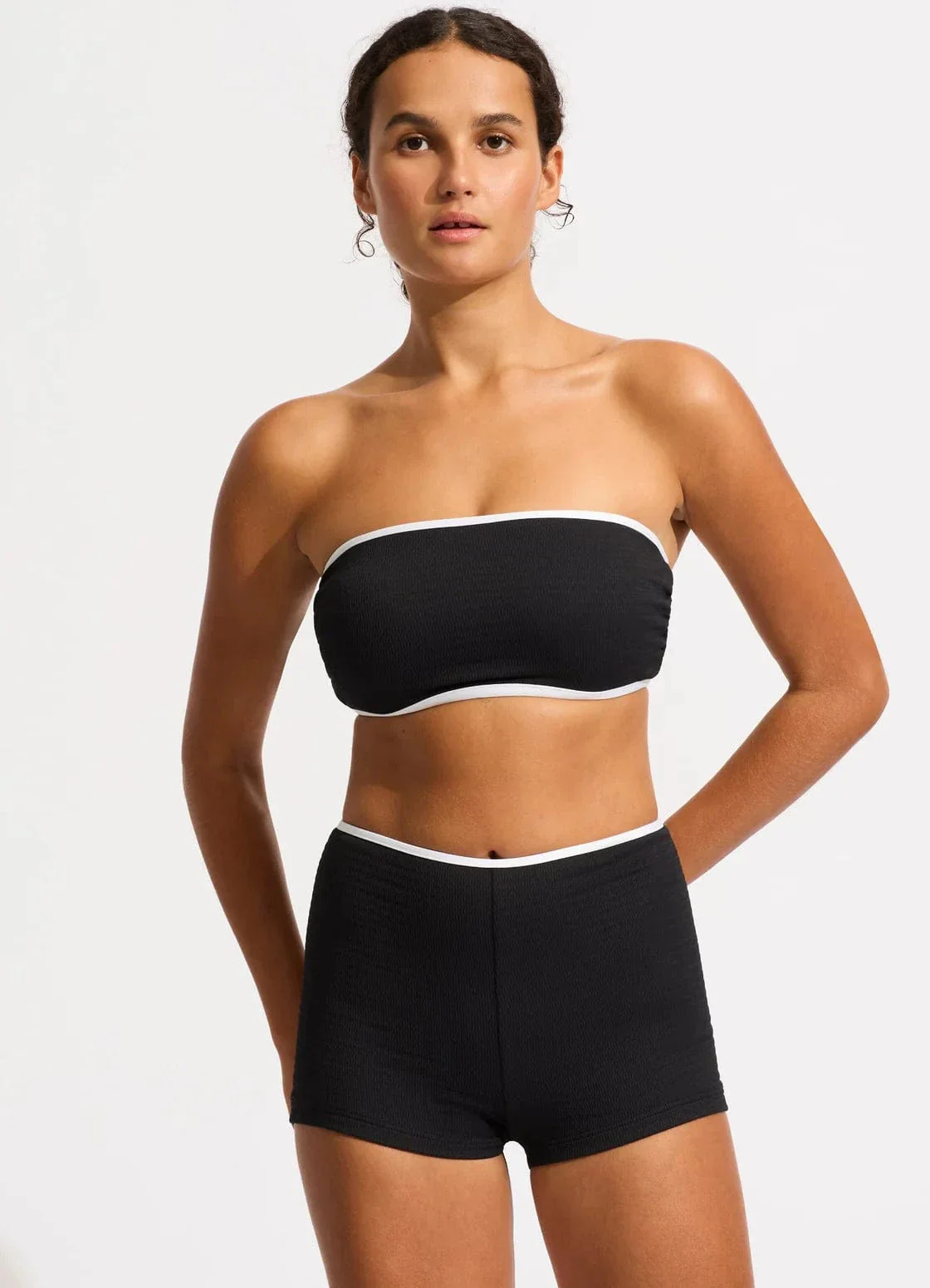 Seafolly Beach Bound Boyleg Pant - Image 2