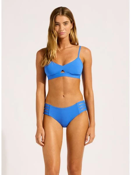 Seafolly Collective Multi Strap Hipster Pant - Sapphire