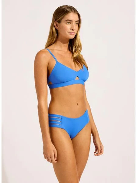 Seafolly Collective Multi Strap Hipster Pant - Sapphire - Image 5