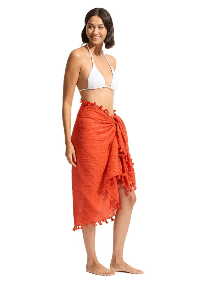 Seafolly Cotton Gauze Sarong - Image 5
