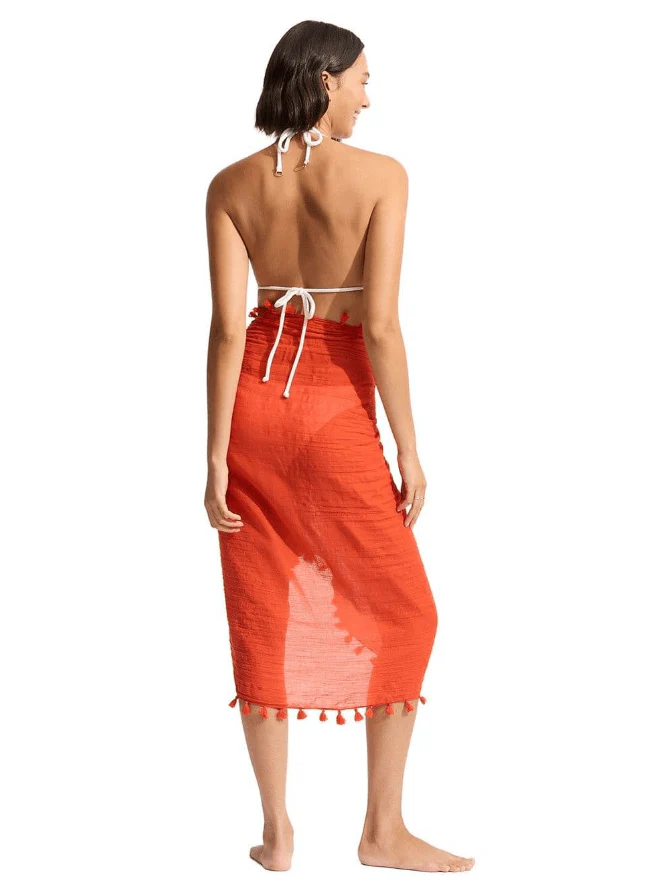 Seafolly Cotton Gauze Sarong - Image 6