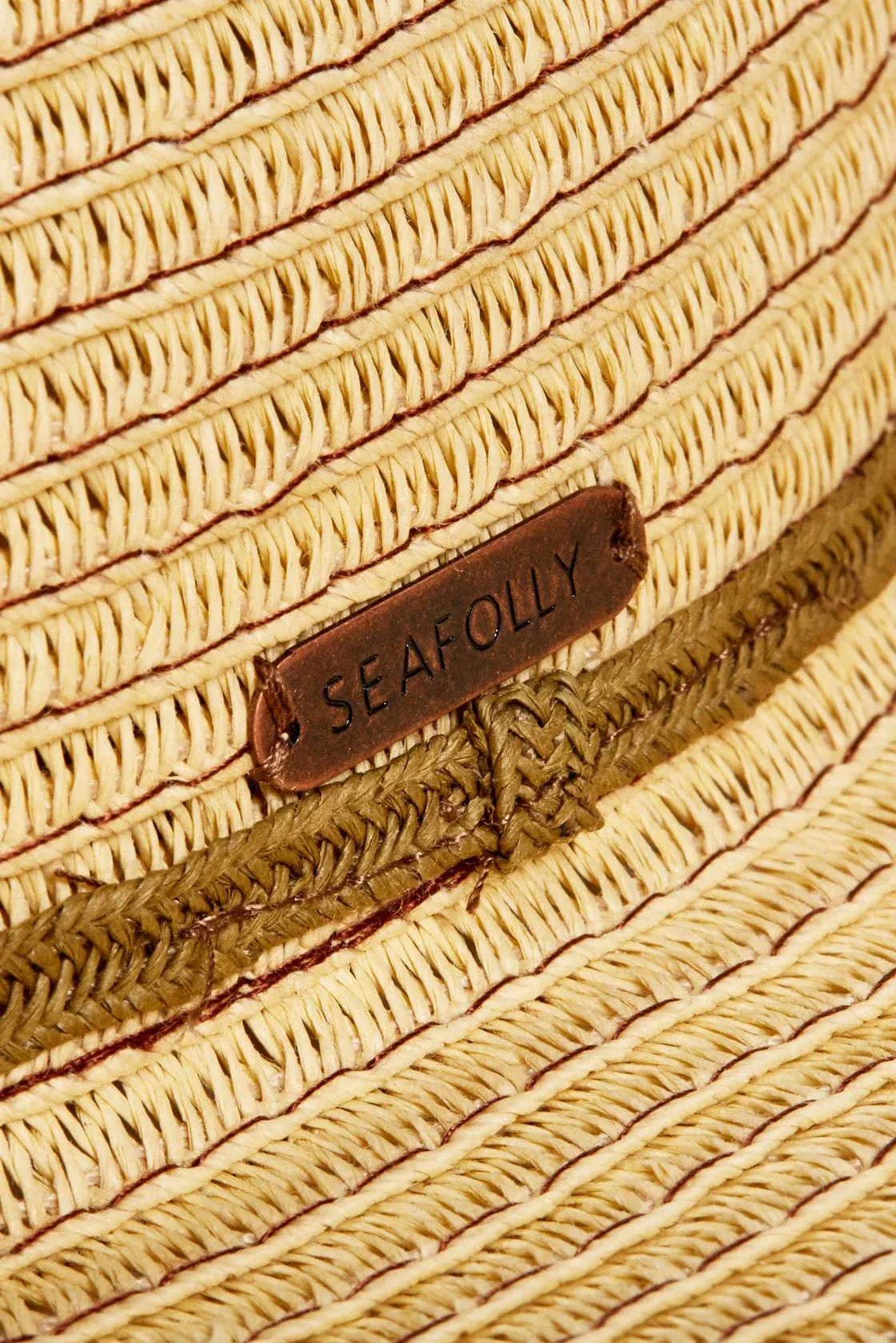 Seafolly Shady Lady Coyote Hat - Natural - Image 5