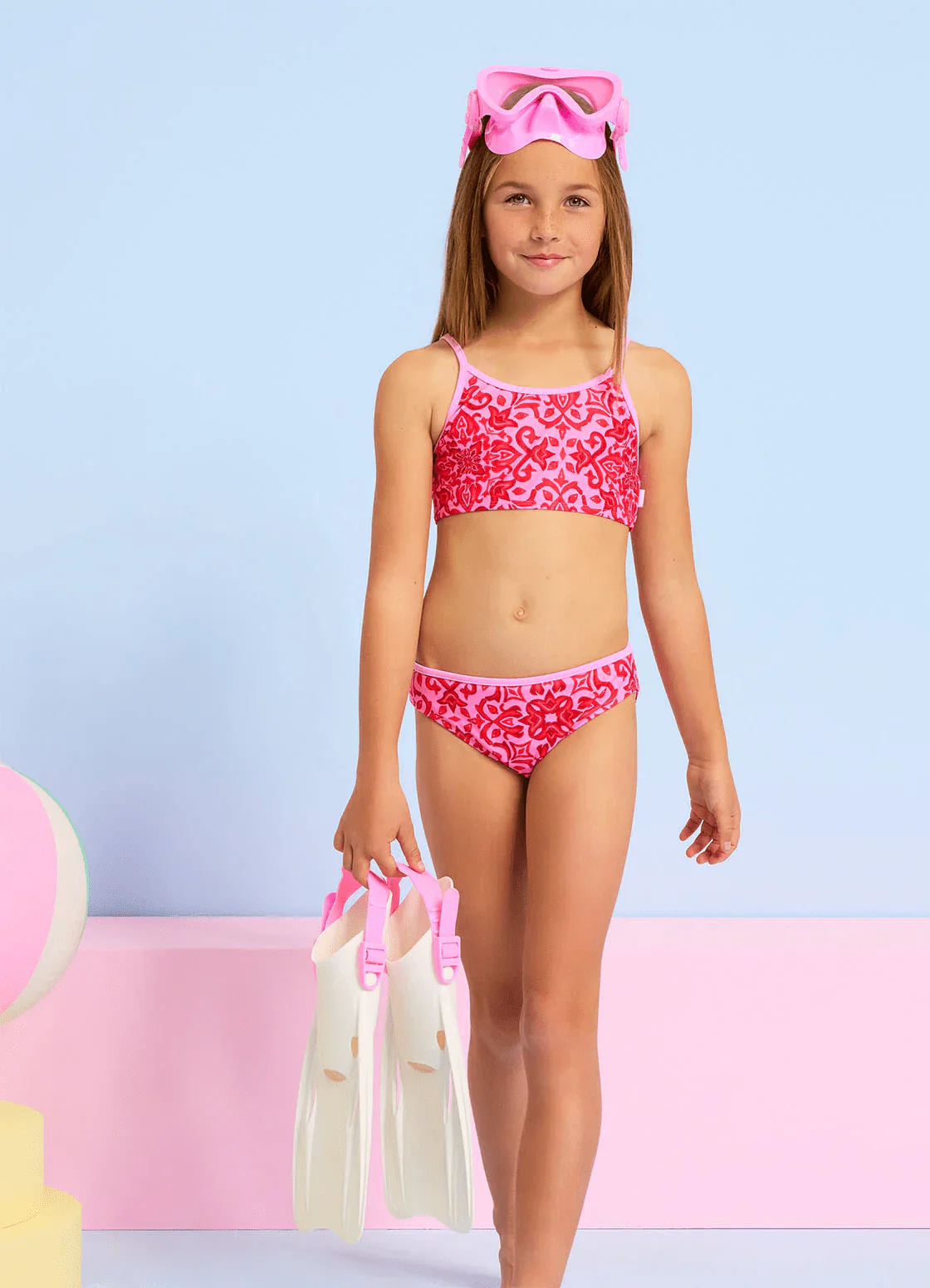 Seafolly Girls Capri Tile  Bikini