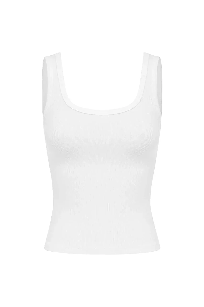 Runaway The Label Sedona Tank - White - Image 4