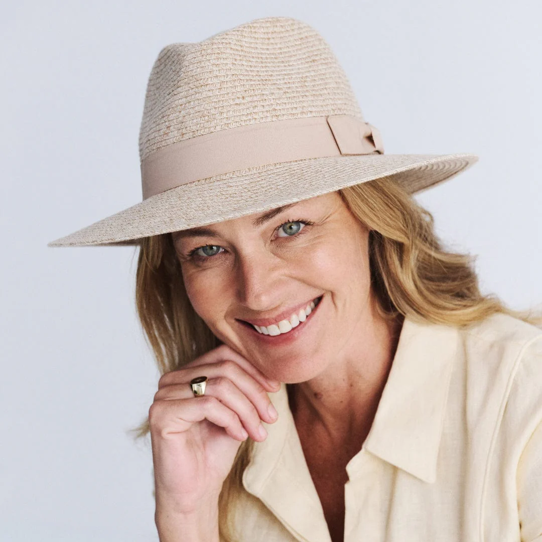 Canopy Bay Sherry Fedora Hat - Oatmeal*