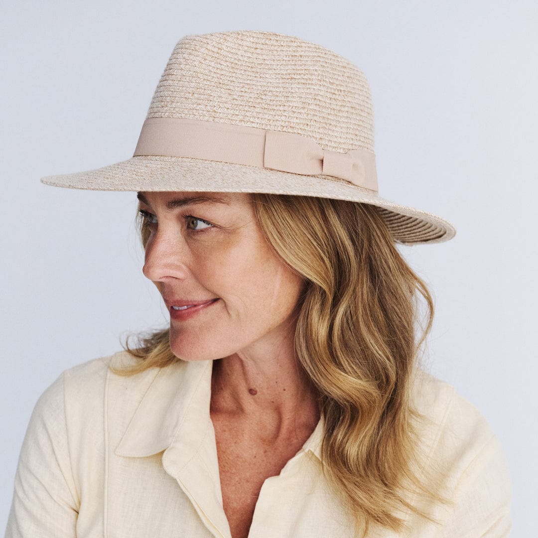 Canopy Bay Sherry Fedora Hat - Oatmeal* - Image 4