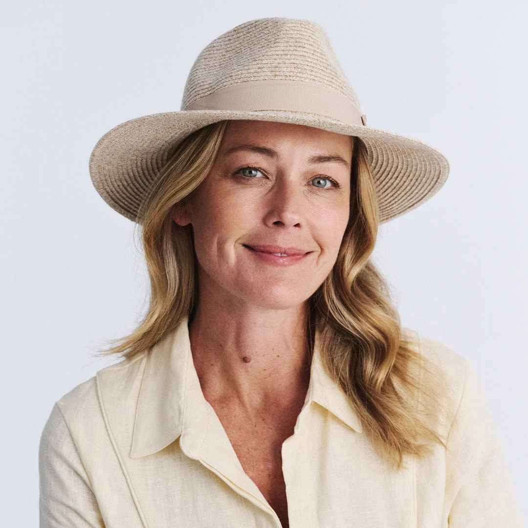 Canopy Bay Sherry Fedora Hat - Oatmeal* - Image 5