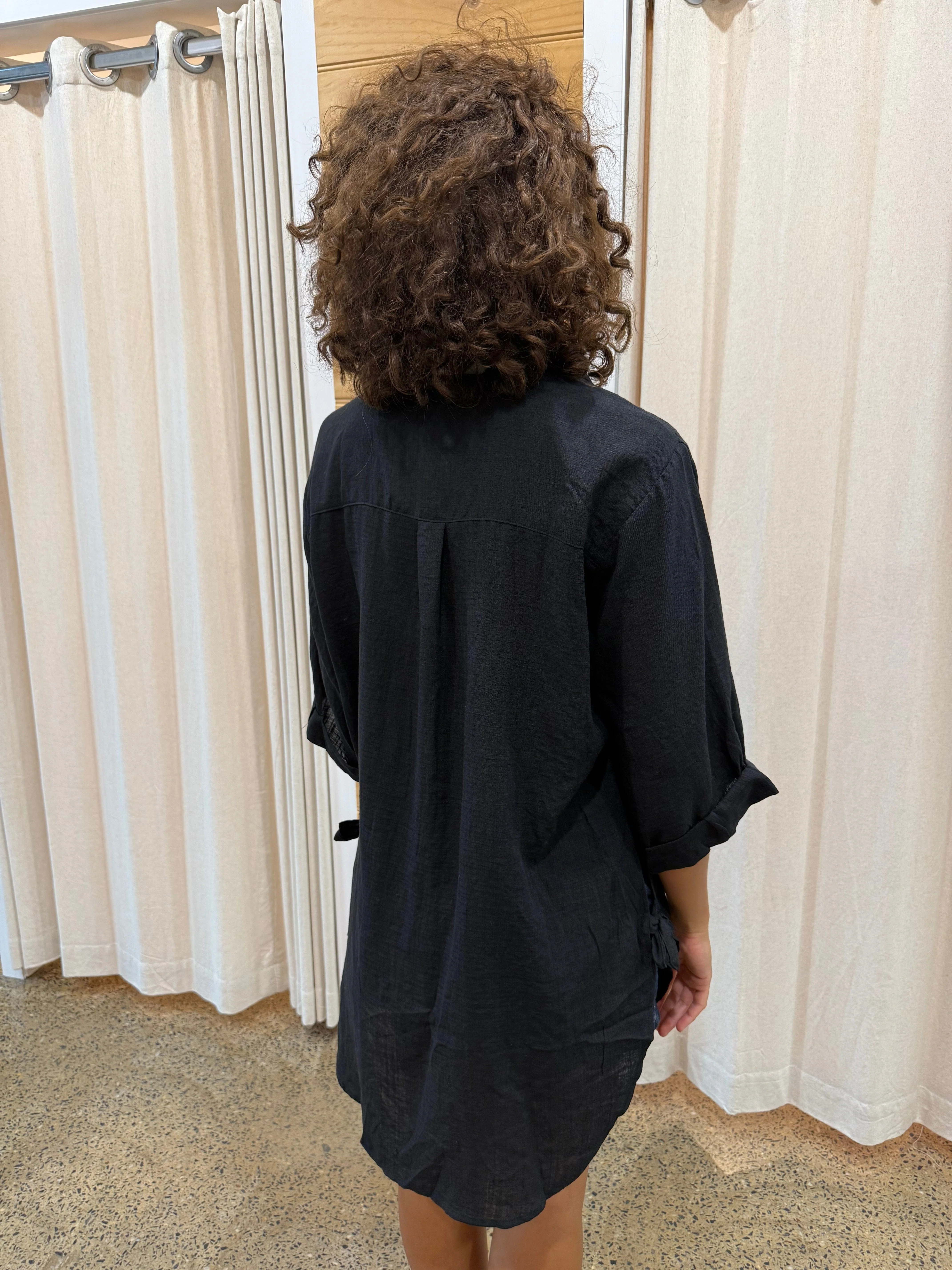 Lorraine Tie Side Shirt - Image 9