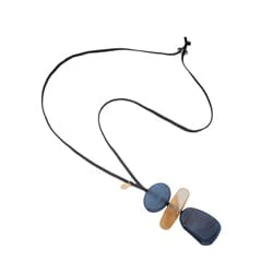 Sia Stacked Pendant Necklace - Image 3