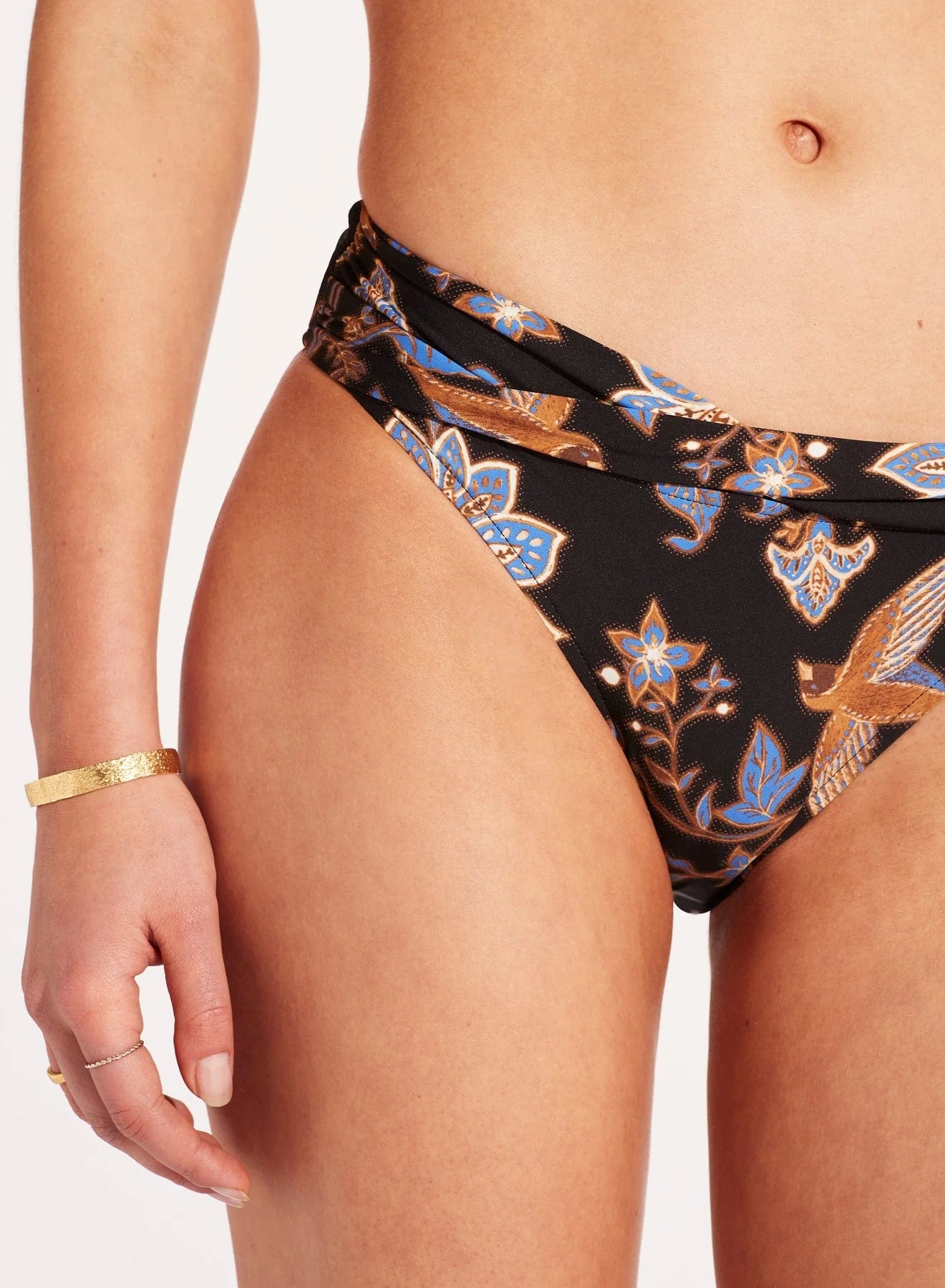 Silk Road Halter Bikini Set - Black - Image 2
