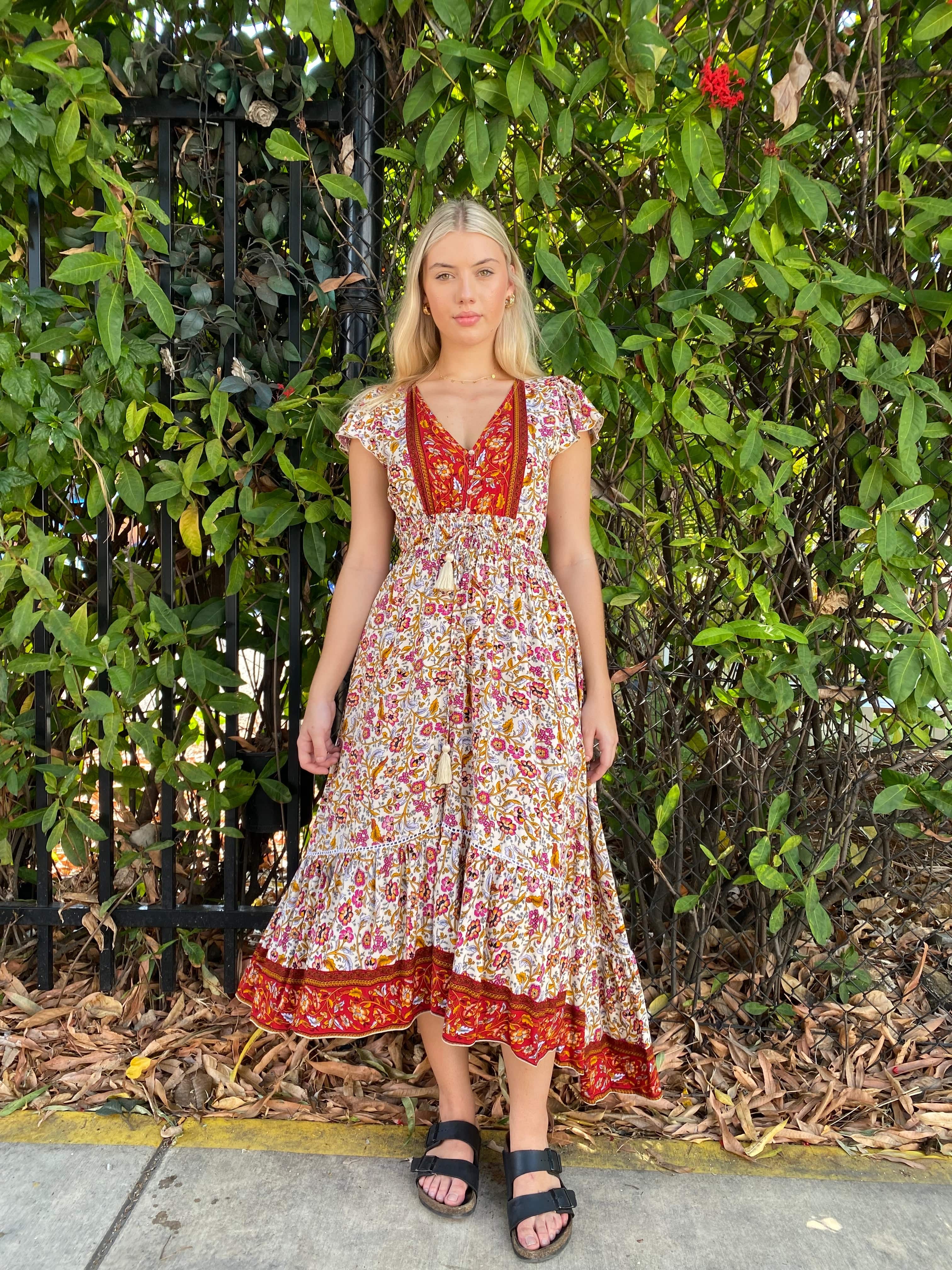 Songbird Spellbound Dress - Cream - Image 4
