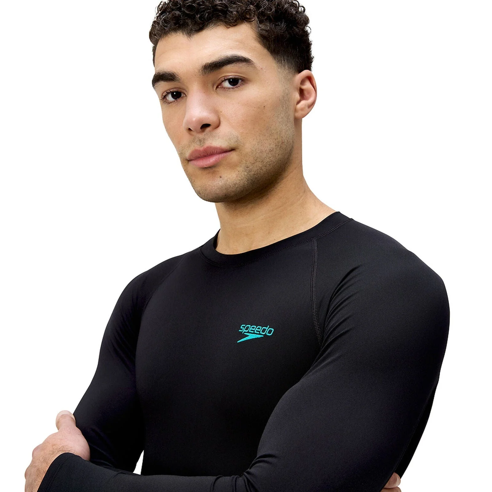 Speedo Mens Endurance+ Splice Rash Top - Image 3