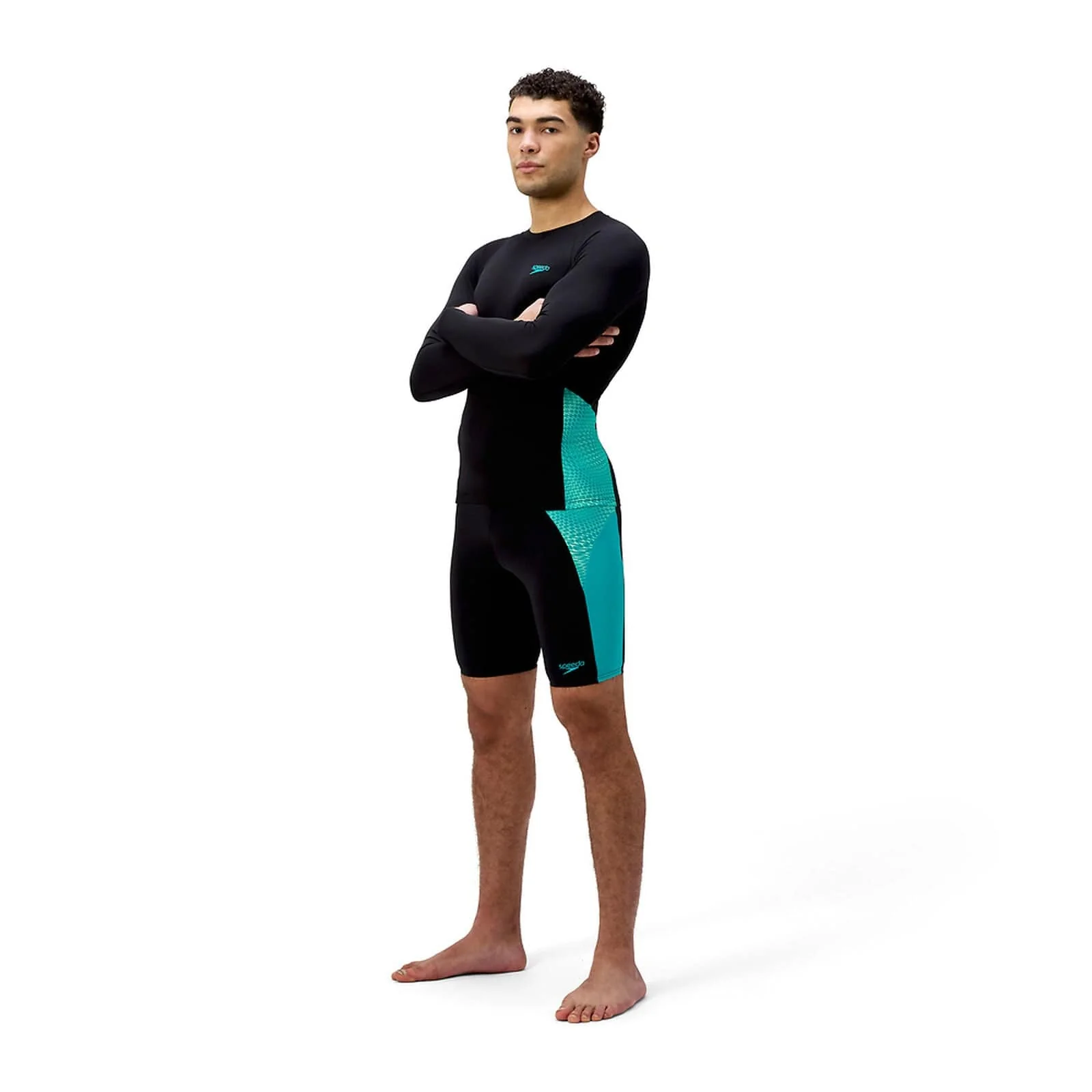 Speedo Mens Endurance+ Splice Rash Top - Image 5
