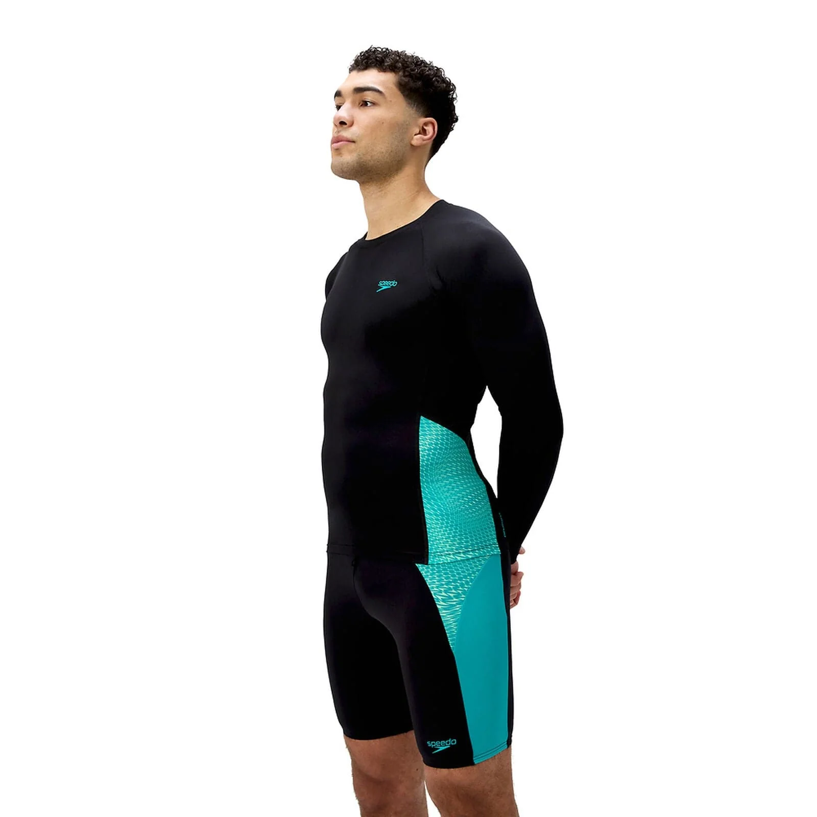 Speedo Mens Endurance+ Splice Rash Top - Image 6
