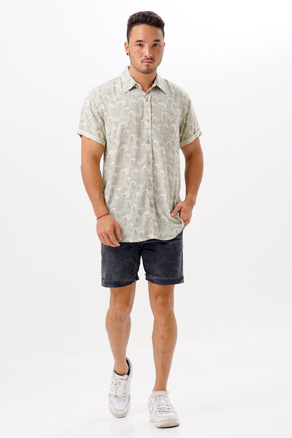 Suennoaj Mens Shirt - Waves