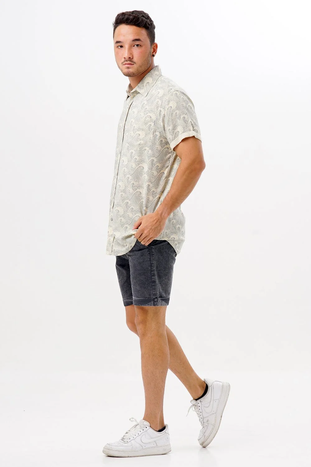 Suennoaj Mens Shirt - Waves - Image 2