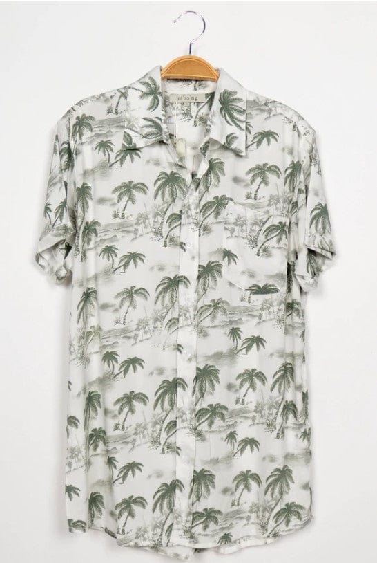 Suennoaj Mens Shirt - Tulo Palm