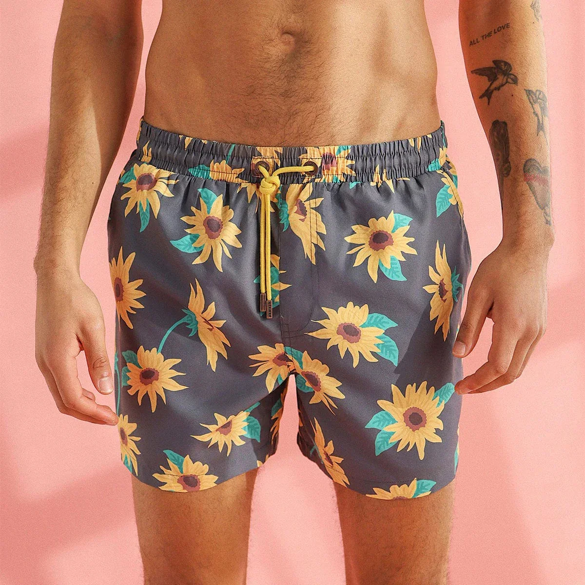 Sunny Boy Mens Swim Shorts - Charcoal - Image 3