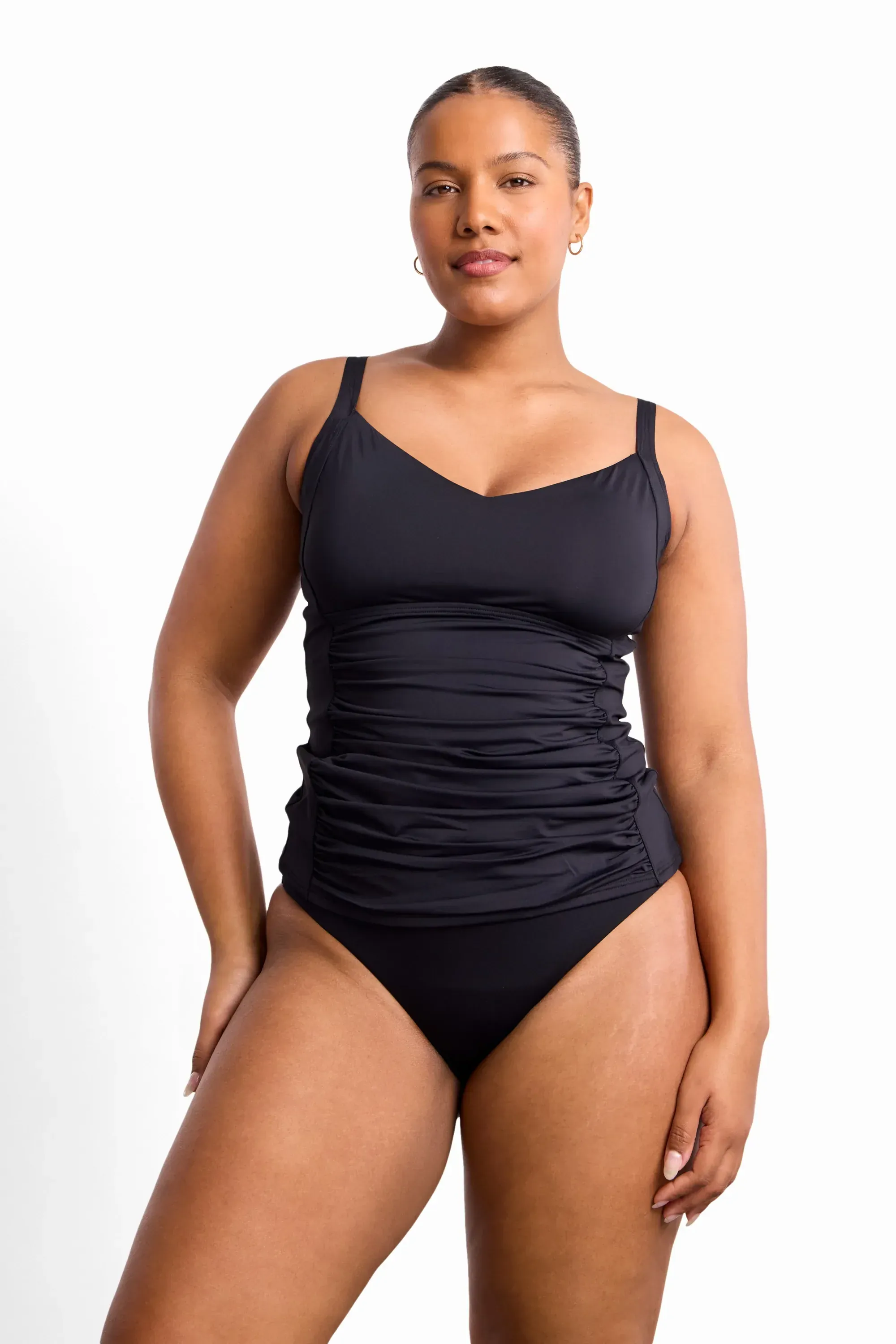 Sunseeker Basix DD/E Underwire Singlet - Black - Image 2