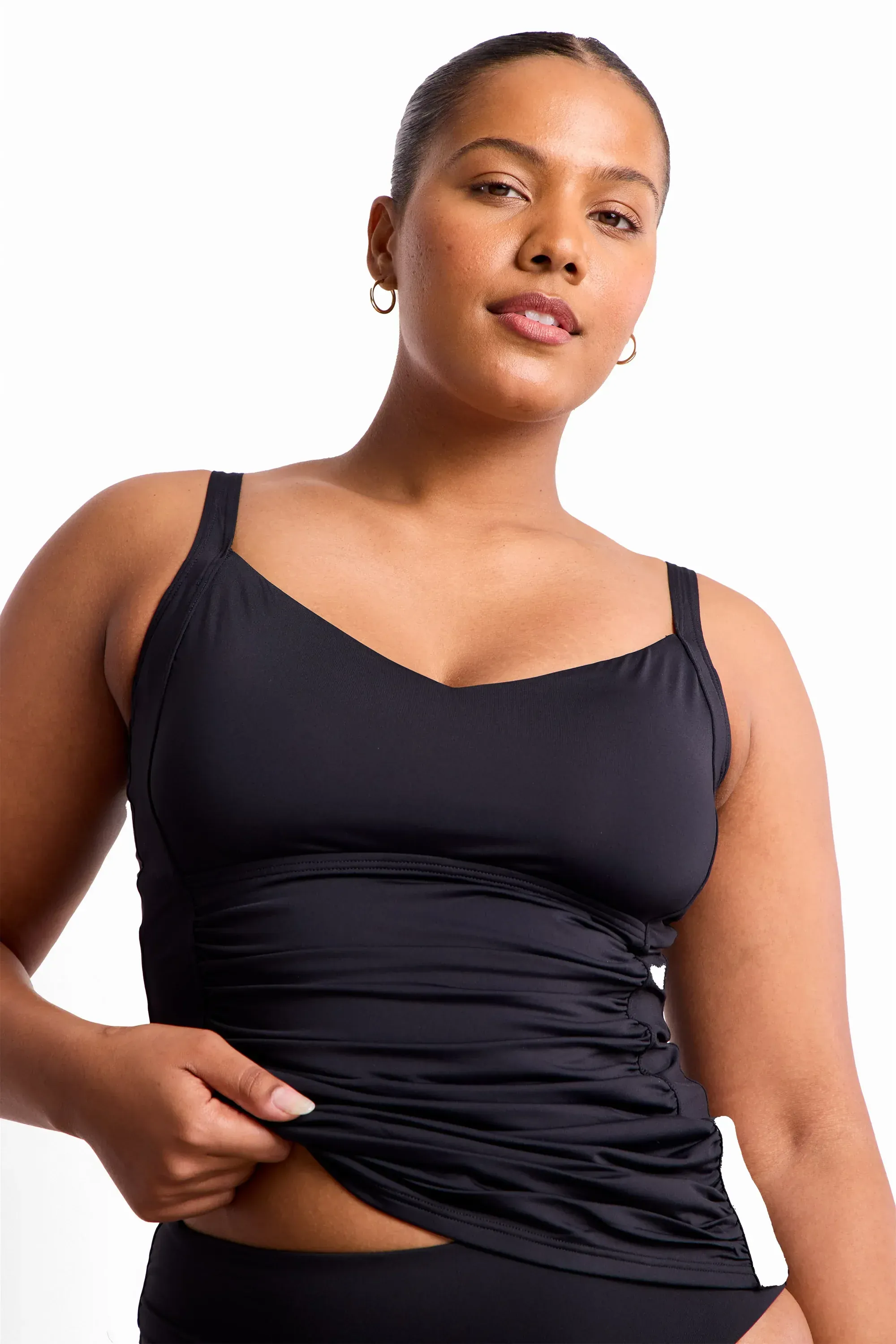 Sunseeker Basix DD/E Underwire Singlet - Black - Image 3