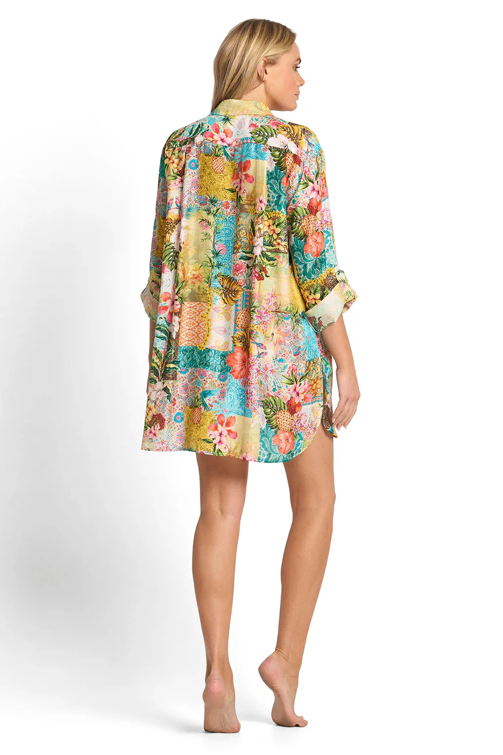 Sunseeker Papaya Painters Shirt -Multi - Image 2