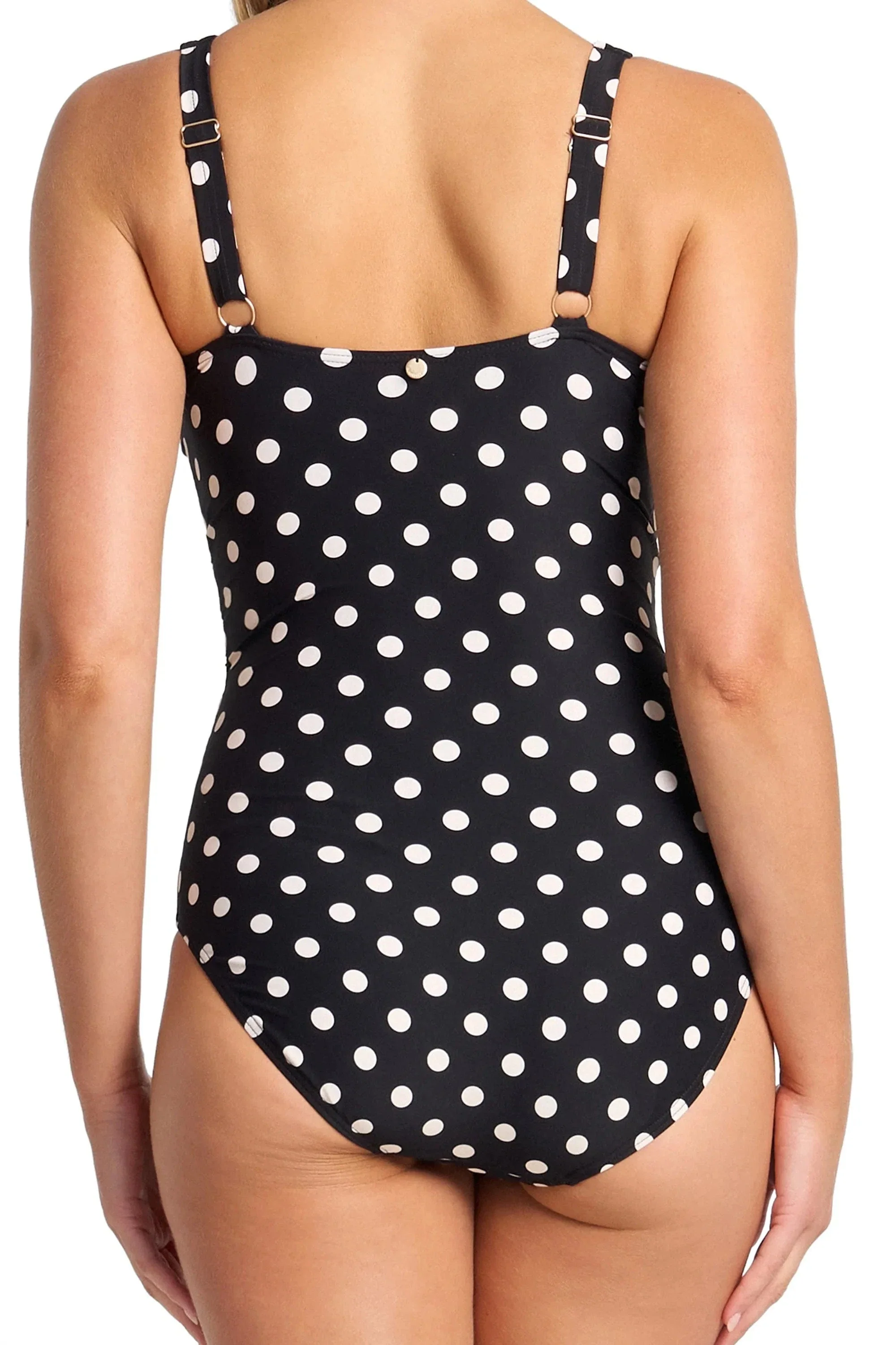 Sunseeker Seoul DD/E Twist Ruched One Piece - Black - Image 5