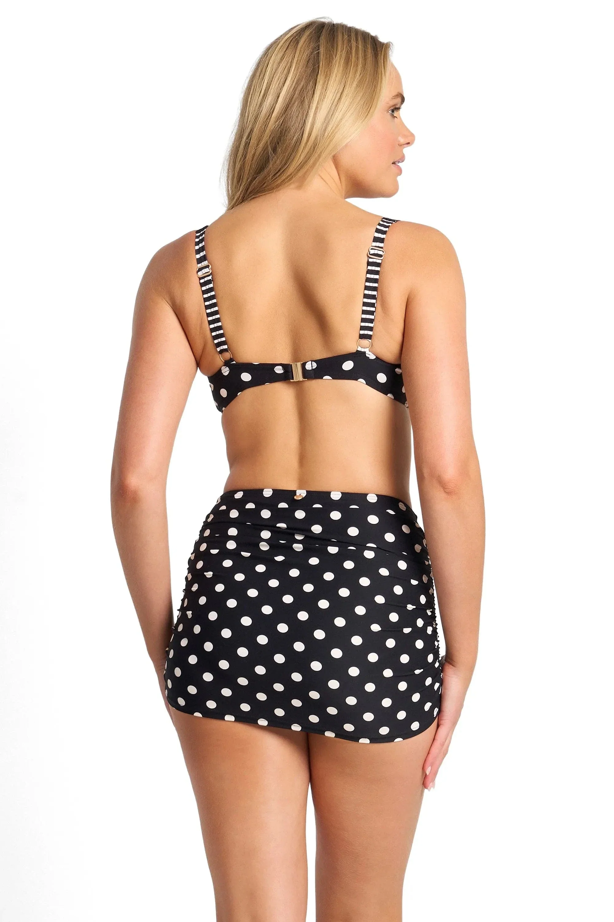 Sunseeker Seoul Ruched Skirt Pant - Black - Image 5