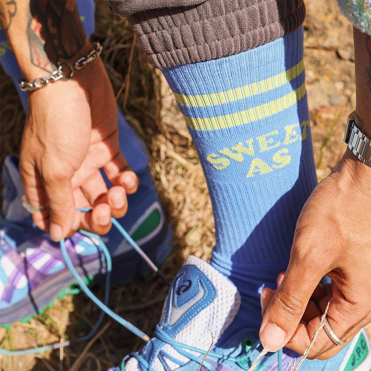 Sweet As Socks - Blue - Image 2