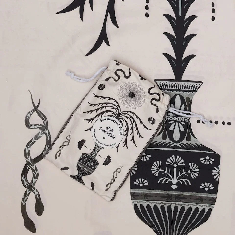 Tall Forbidden Palms Beach Towel - Image 3