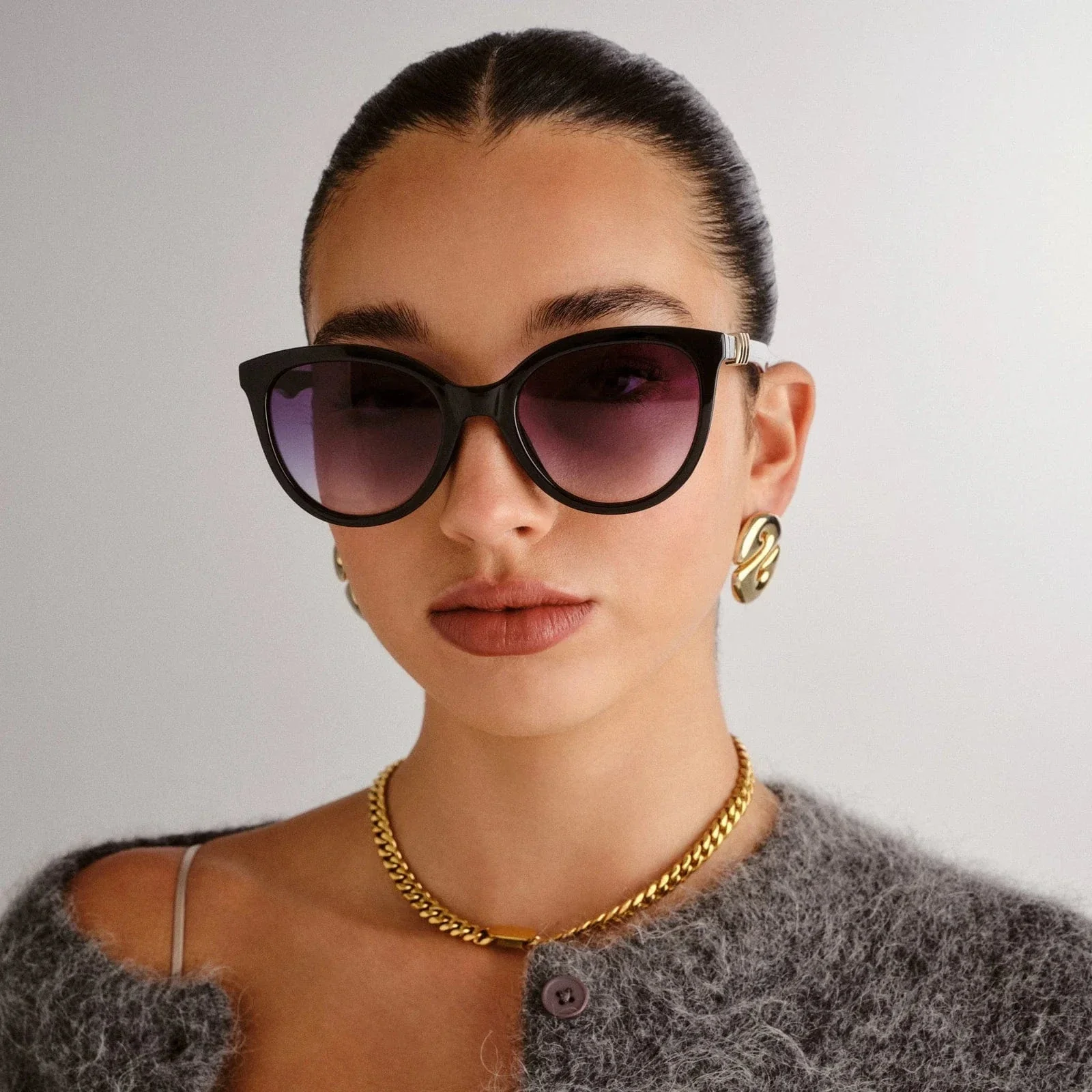 The Muse Sunnies - Black - Image 2