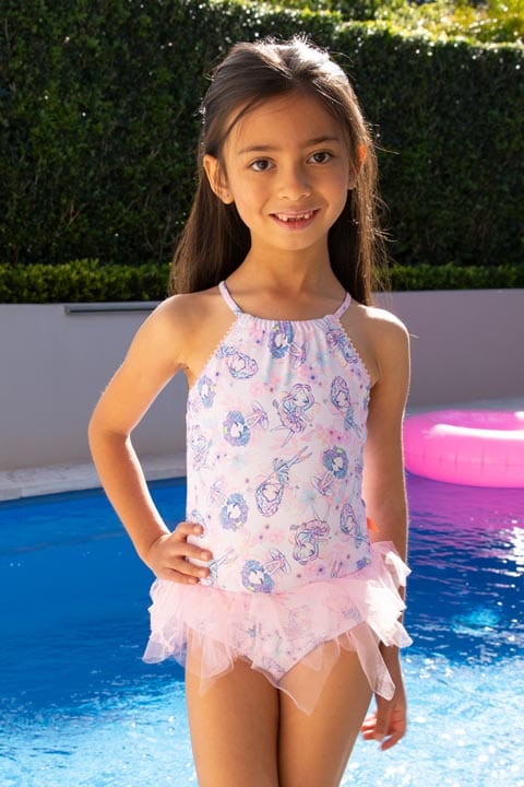 Salty Ink Toddler Girls Miss Fairy Skirt One Piece