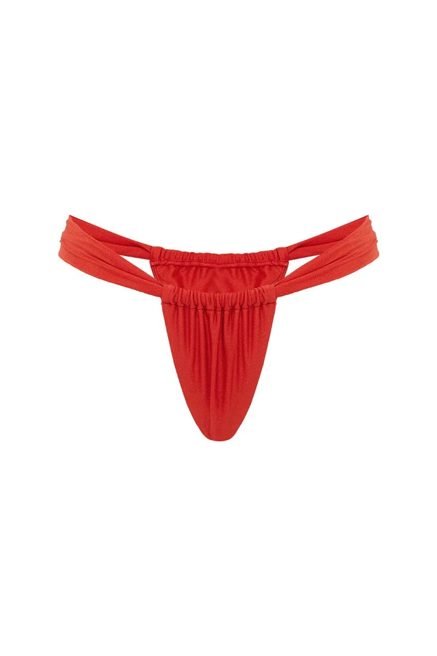 Runaway The Label Tropez Bottom - Red - Image 4