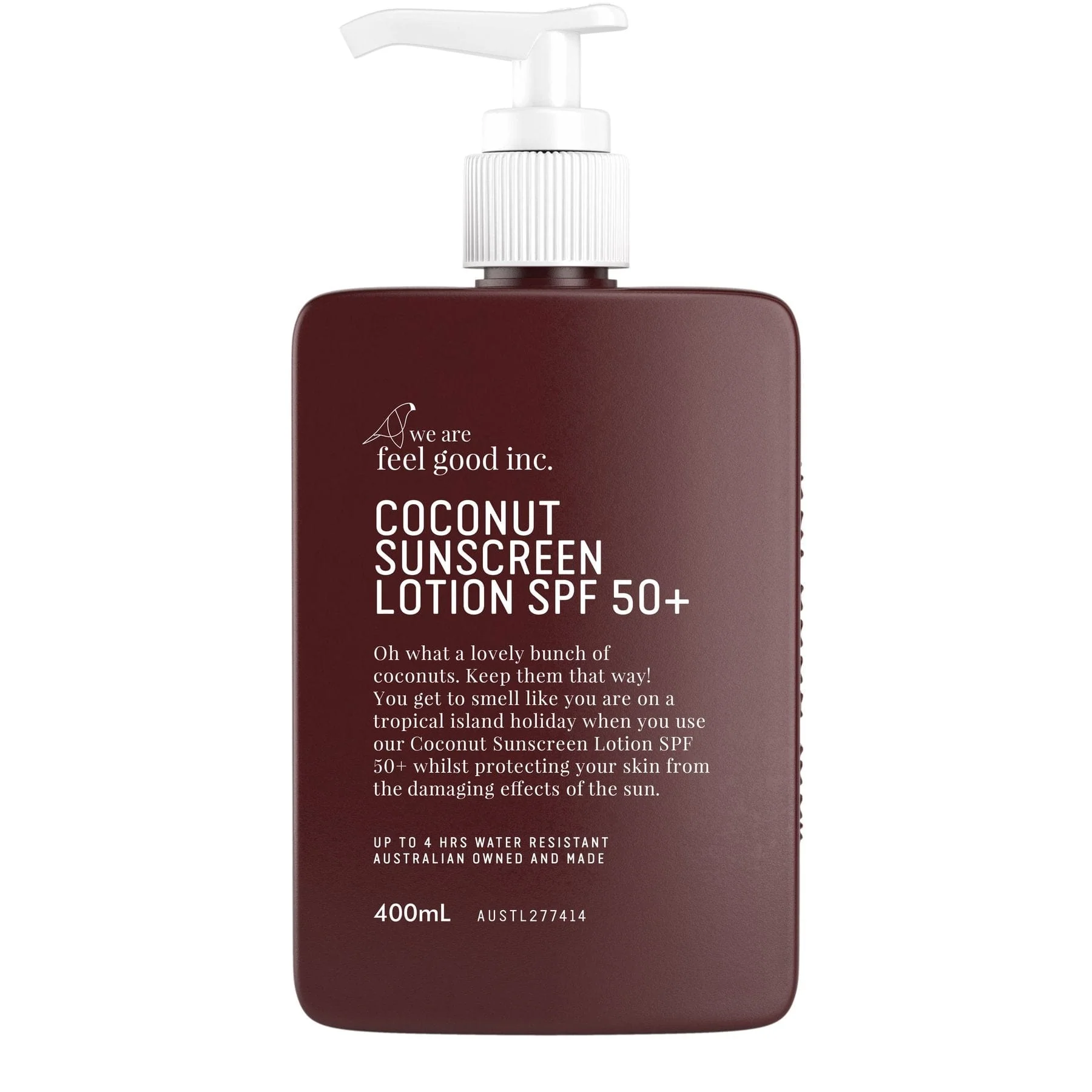 Coconut Sunscreen SPF50+ (400ml)