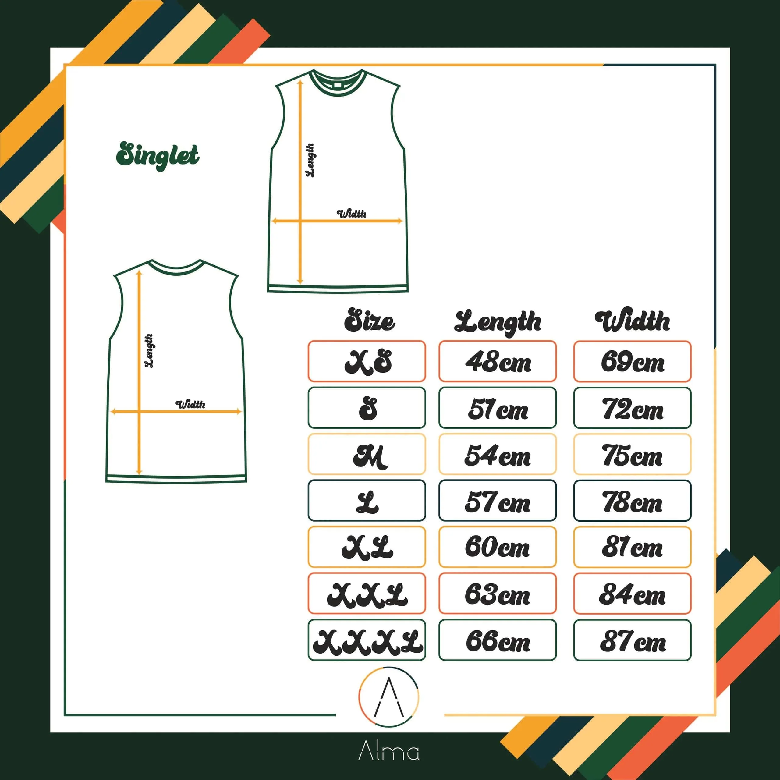 Water Lilies Green Singlet* - Image 4